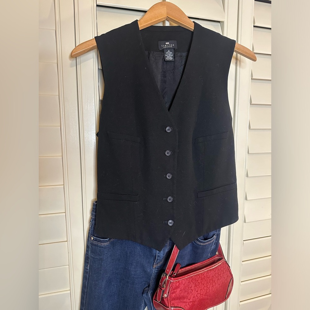 Limited 100% wool waistcoat vest top